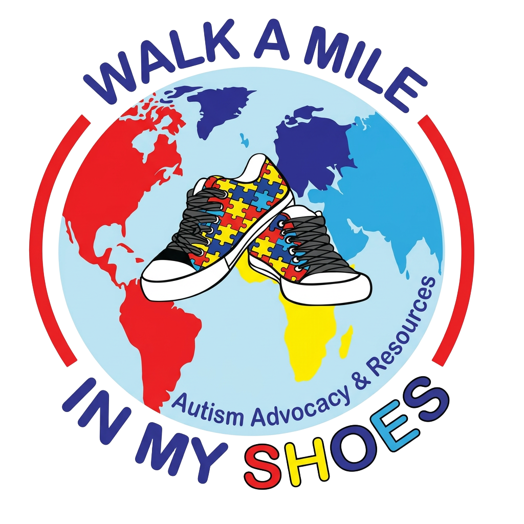 Walk A Mile In My Shoes logo